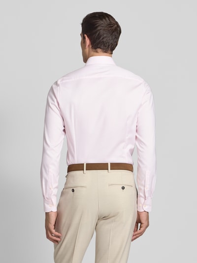 OLYMP Level Five Body fit zakelijk overhemd met knoopsluiting Rosé - 5