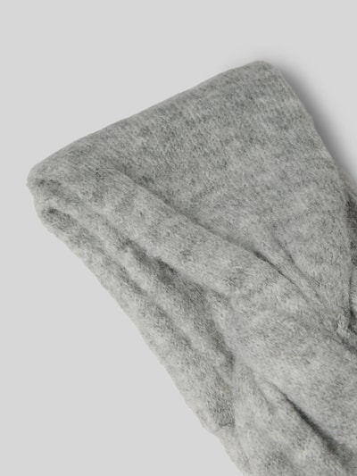 Barts Hoofdband met knoopdetail, model 'Fjordur' Lichtgrijs gemêleerd - 2