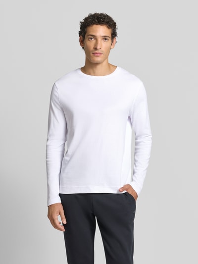 Christian Berg Men Longsleeve mit Rundhalsausschnitt Weiss 4