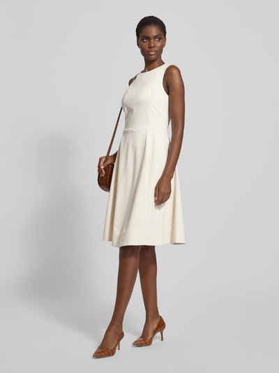 Lauren Ralph Lauren Sukienka do kolan z Mieszanka wiskozy Model 'CHARLEY' Piaskowy 1