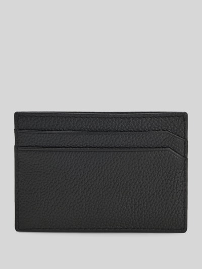 HUGO Kartenetui aus echtem Rindsleder Modell 'Ethon' BLACK 4