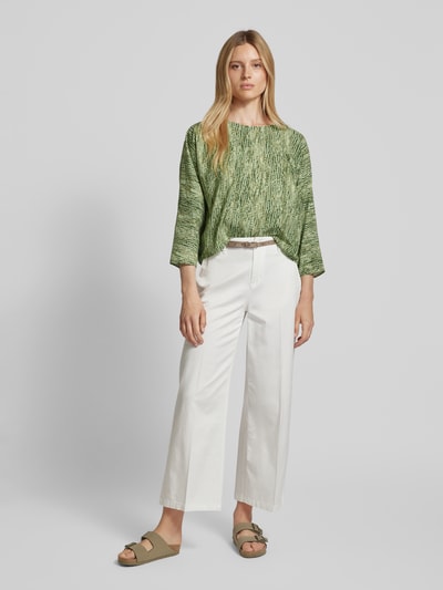 Drykorn Blouse met 3/4-mouwen, model 'NIALINI' Groen - 1