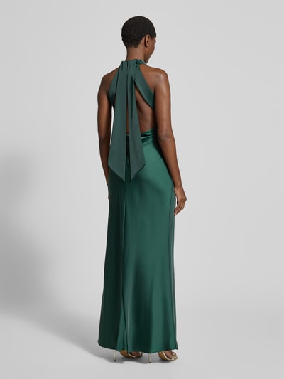 Laona Slim Fit Abendkleid mit Neckholder Dunkelgruen 5