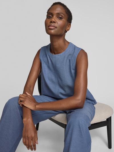 mbyM Top bluzkowy o kroju regular fit z okrągłym dekoltem model ‘Tytus’ Szaroniebieski 3