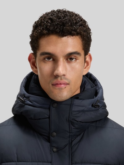 BOSS Orange Regular Fit Steppjacke aus wasserabweisendem Material Modell 'OMARIS' Dunkelblau 3