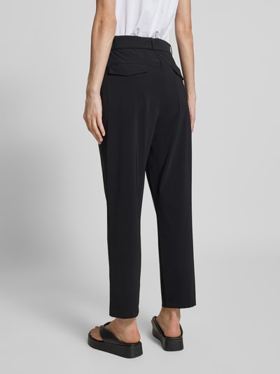 Raffaello Rossi Spodnie materiałowe o kroju regular fit o skróconym kroju model ‘IRA’ Czarny 5