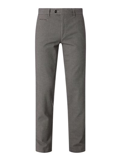 Brax Regular Fit Chino mit Stretch-Anteil Modell 'Everest' Hellgrau Melange 1