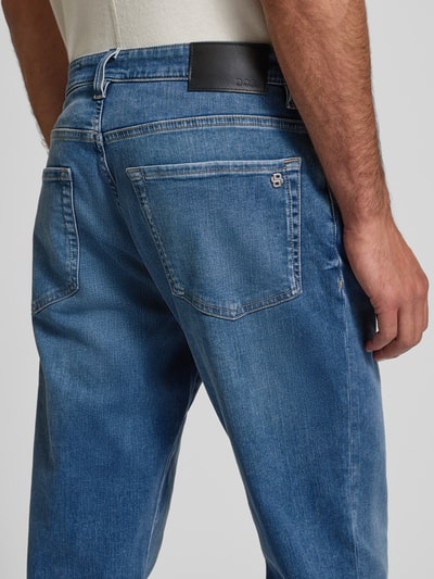 BOSS Orange Regular fit jeans van katoenmix, model 'REMAINE BO' Jeansblauw - 3