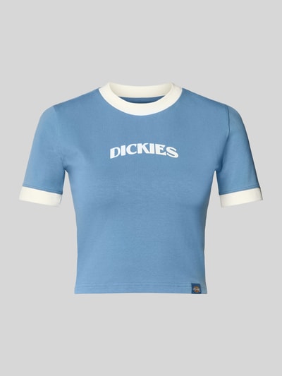 Dickies T-shirt krótki z nadrukiem z logo Jasnoniebieski 2