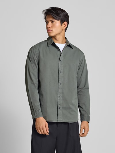 Jack & Jones Freizeithemd mit Kentkragen Modell 'CHARGE' Blau 4