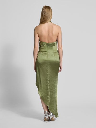 Unique Abendkleid mit Neckholder Schilf 5