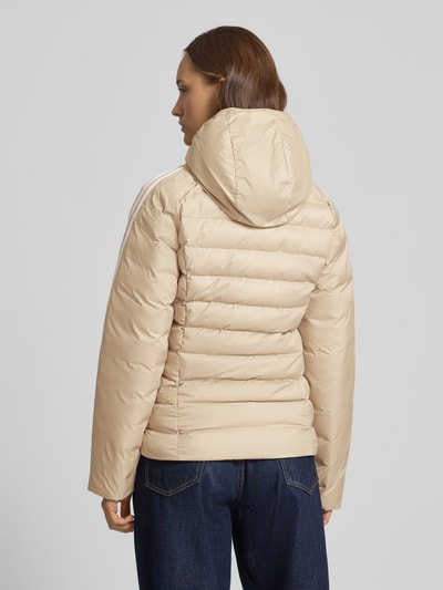 adidas Originals Gewatteerd jack met labelstitching Beige - 5