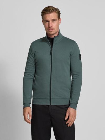 Tom Tailor Denim Regular Fit Sweatjacke aus Baumwoll-Mix Bottle 4