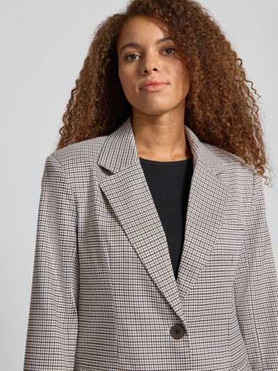 LeGer by Lena Gercke Blazer met reverskraag, model 'Shayenne' Middenbruin - 3