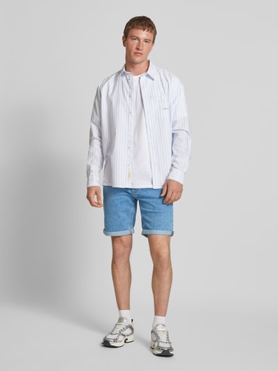 Blend Korte skinny fit jeans in 5-pocketmodel, model 'TWISTER' Lichtblauw - 1