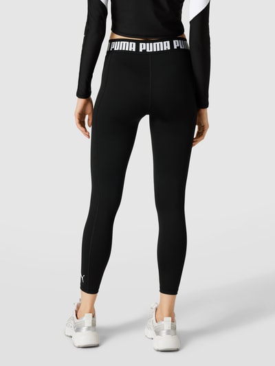 Kup online Puma Legginsy z wysokim stanem i detalem z logo (czarny)