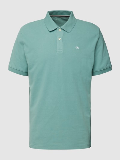 Tom Tailor Poloshirt mit Label-Stitching Modell 'PK Basic Zusatz' Mint 2