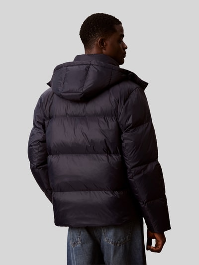 CK Calvin Klein Regular Fit Daunenjacke mit abnehmbarer Kapuze Marine 5