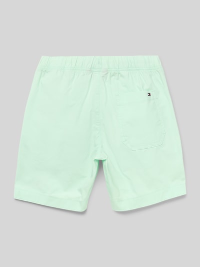 Tommy Hilfiger Kids Szorty z elastycznym pasem Miętowy 3