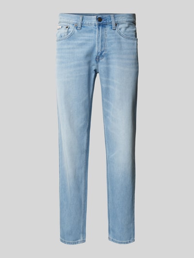 Calvin Klein Jeans Straight Fit Jeans im 5-Pocket-Design Hellblau 2