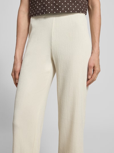 Stehmann Stoffhose mit elastischem Bund Modell 'Filiz' Offwhite 3
