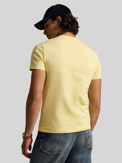 Polo Ralph Lauren regular fit T-shirt van puur katoen Lichtgeel - 5