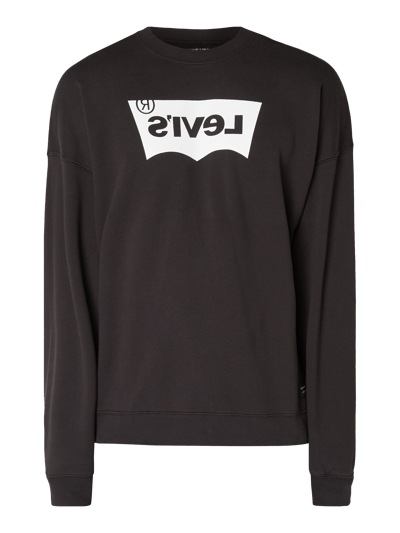 Levi's® Line 8 Sweatshirt mit Logo-Print Black 2