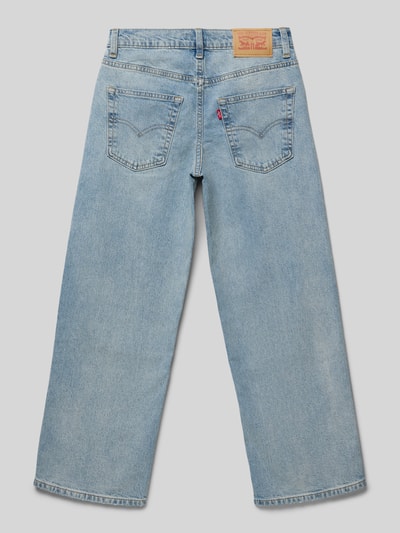 Produktfoto, hellblaue Loose Fit Baggy Jeans aus Baumwoll-Mix Modell '578 BAGGY' von Levi’s® Kids, 5-Pocket-Design, Label Patch, Denim-Optik