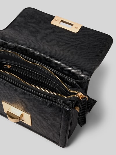 VALENTINO BAGS Umhängetasche mit Strukturmuster Modell 'FLOREN' Black 4