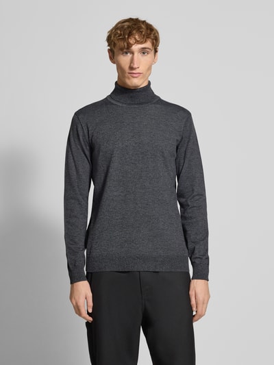 Blend Coltrui met labeldetail Zwart - 4