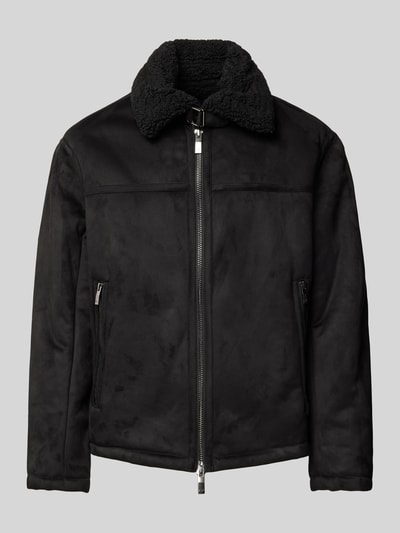 ARMANI EXCHANGE Jacke mit Zweiwege-Reißverschluss Modell 'Pilot' Black 1