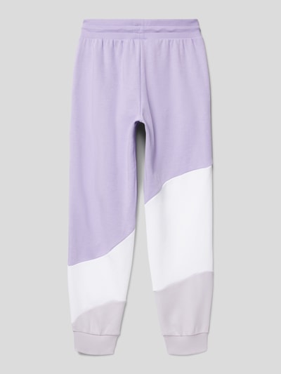 Puma Sweatpants met labelprint, model 'POWER' Lila - 3