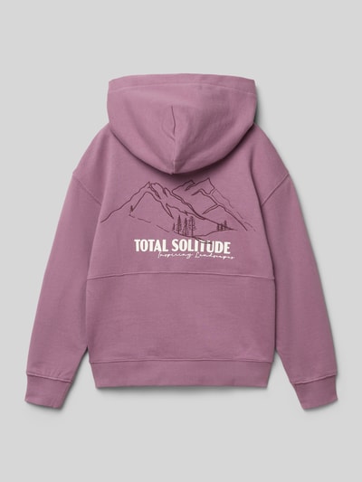 Garcia Hoodie mit Kapuze Mauve 3