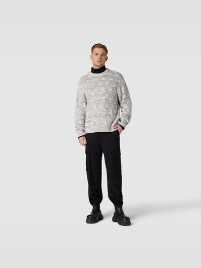 Filippa K Pullover aus Baumwolle in Strick-Optik Weiss 1