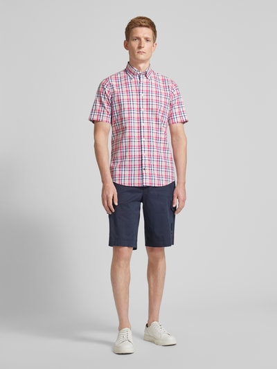 Tommy Hilfiger Regular fit zakelijk overhemd met button-downkraag Roze - 1