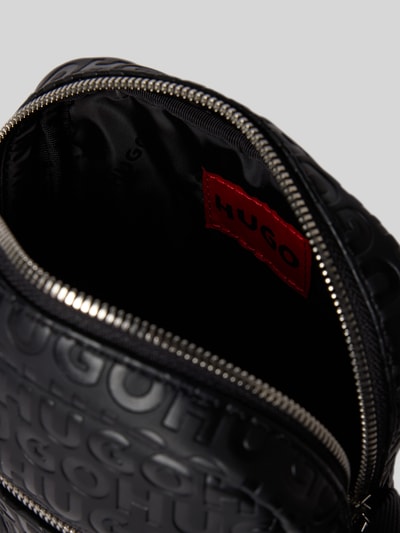 HUGO Umhängetasche mit Label Patch Modell 'ETHON' Black 5