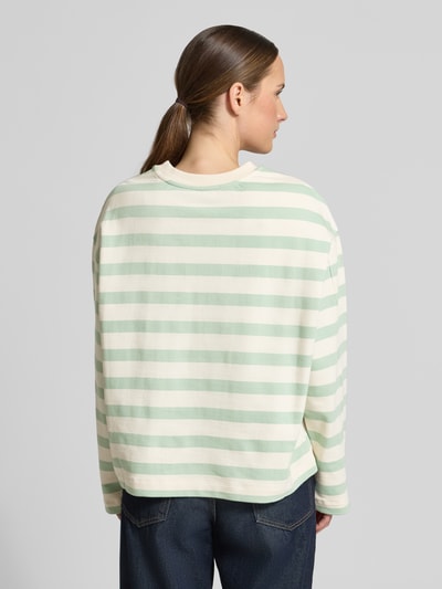 ARMEDANGELS Bluza dresowa z czystej bawełny organicznej o kroju oversize model 'ICONIC A FRANKAA' Miętowy 5