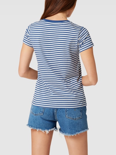 Levi's® T-Shirt mit Label-Detail Modell 'PERFECT' Blau 5