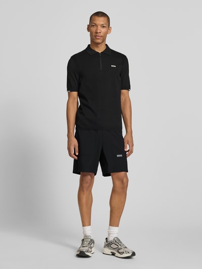 BOSS Green Koszulka polo o kroju regular fit z czystej bawełny model 'KN_EVER-X' Czarny 1