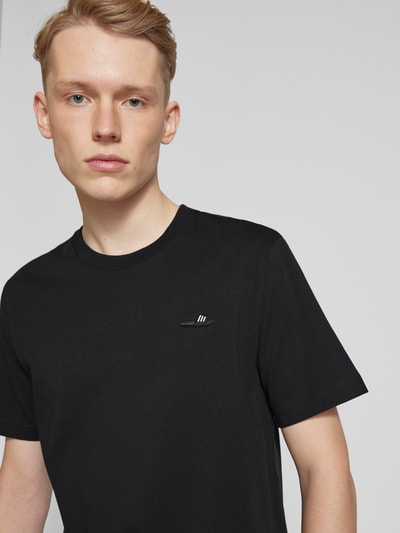 ADIDAS SPORTSWEAR T-shirt met labelstitching Zwart - 3