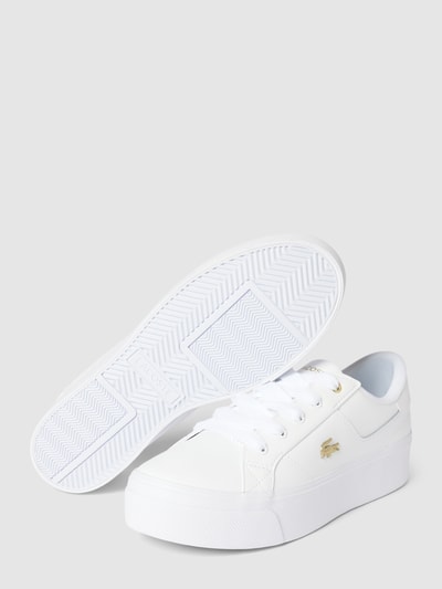 Lacoste Sneakersy z aplikacją z logo Biały 3
