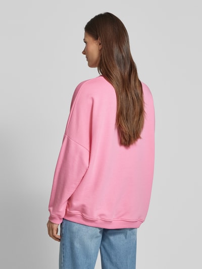 miss goodlife Oversized Sweatshirt mit Motiv-Print Pink 5