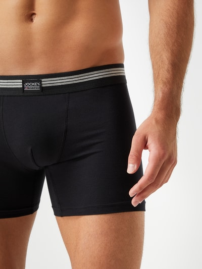 Jockey Trunks mit Label-Detail im 3er-Pack Black 2