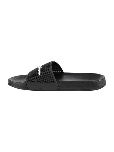 CHAMPION Slides mit Logo Black 3