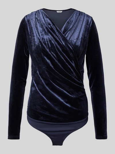 mbyM Body in wikkellook, model 'LIONE' Marineblauw - 1