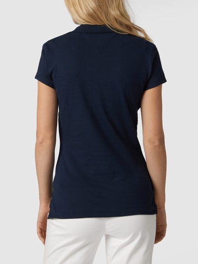 Tommy Hilfiger Slim fit poloshirt van piqué Marineblauw - 5