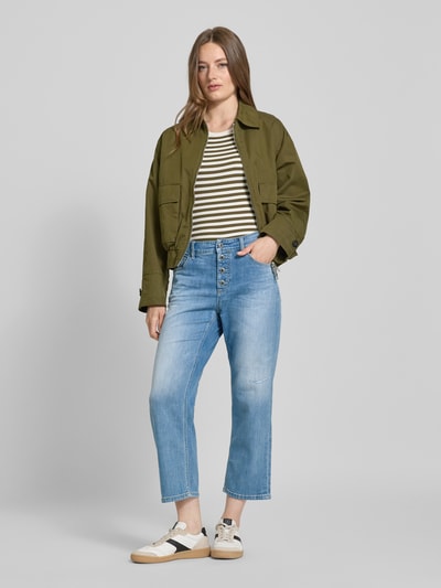 Cambio Jeans in verkürzter Passform Modell 'KIMBERLEY' Blau 1