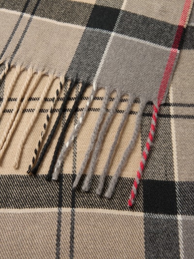 Barbour Sjaal met franjes Beige - 2