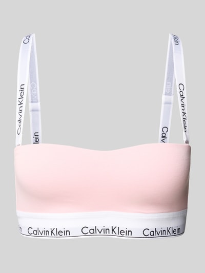 Calvin Klein Underwear BH mit elastischem Label-Bund Modell 'IDEAL' Hellrosa 1