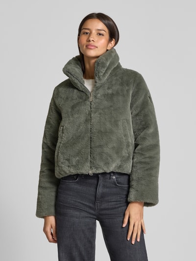 Colmar Originals Donsjack met imitatiebont Donkergroen - 4